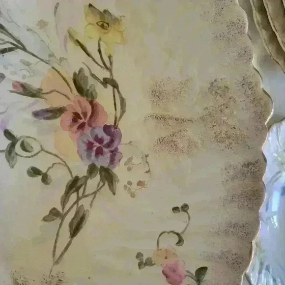 Franz Mehlem-Floral Gilded Bowl Set - Picture 7 of 12